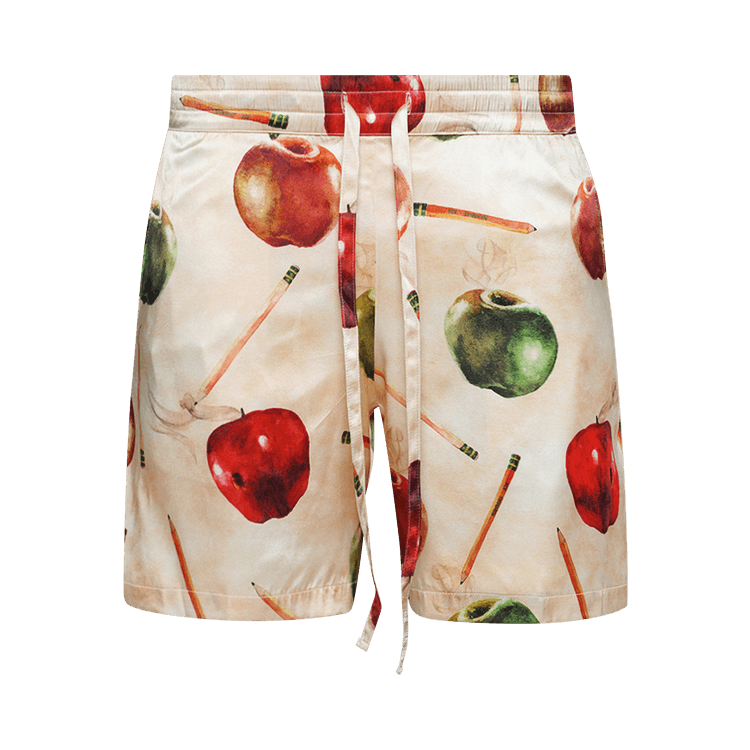 Nahmias Apple Silk Shorts "Sand"