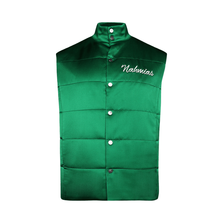 Nahmias Miracle Academy Silk Vest "Green"