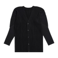 Homme Plissé Issey Miyake Basic Cardigan "Black"
