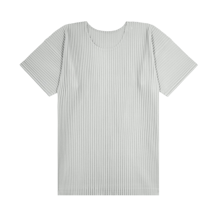 Homme Plissé Issey Miyake Pleats T-Shirt "Light Grey"