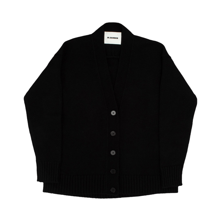 Jil Sander Basic Cardigan "Black"