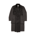 Maison Margiela Plain Long Coat "Black"