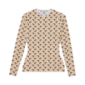 Marine Serre Regenerated Second Skin Top "Tan/Black"