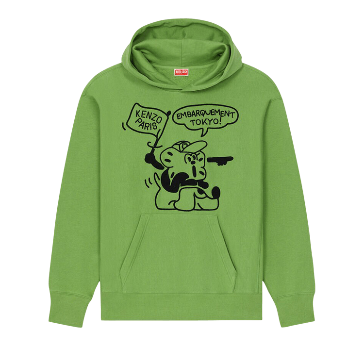 Kenzo Boke Boy Travels Oversize Hoodie "Green"