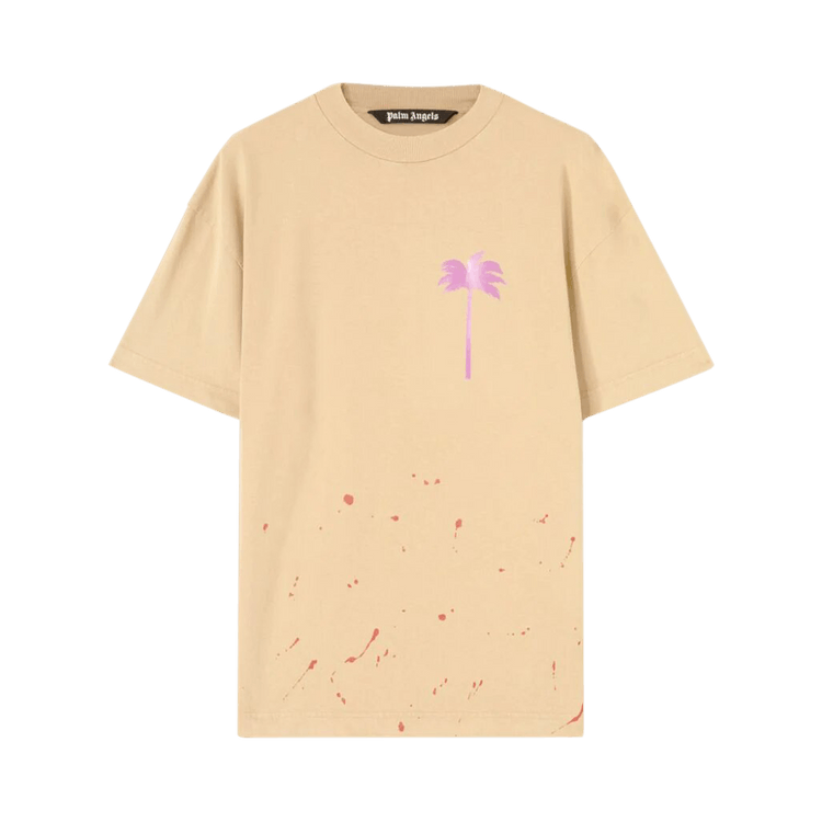 Palm Angels PxP Painted Classic T-Shirt "Camel"