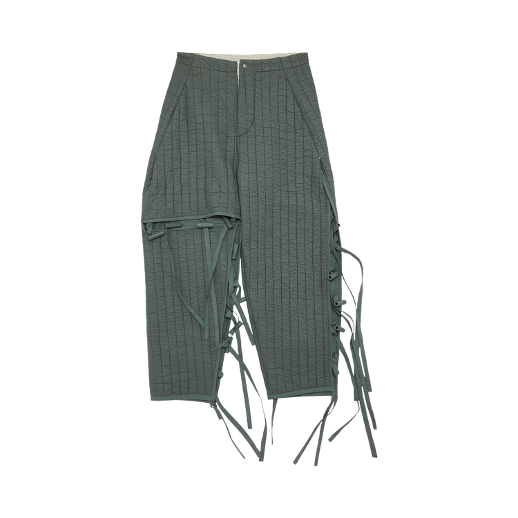 Craig Green Quilted Trousers "Green"
