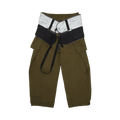 Craig Green Panelled Straight Leg Trousers "Olive"