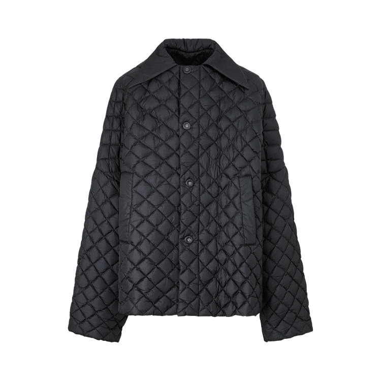 Raf Simons Short Padded Shirting Jacket "Black"