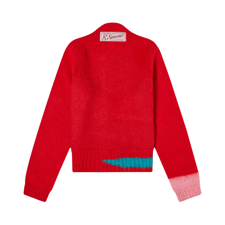 Raf Simons Vintage Knit Sweater "Red"