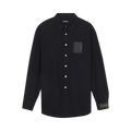 Raf Simons Straight Fit Denim Shirt "Black"