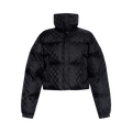 MISBHV Monogram Jacquard Puffer Coat "Black"