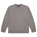 A-Cold-Wall* Wrap Stitch Knit "Mid Grey"