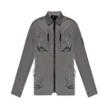 A-Cold-Wall* Branding Nylon Overshirt "Mid Grey"