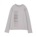 A-Cold-Wall* Diffusion Graphic Long Shirt Tee "Mid Grey"