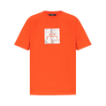 A-Cold-Wall* Foil Grid Short-Sleeve T-Shirt "Volt Red"