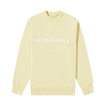 A-Cold-Wall* Essential Logo Crewneck "Flaxen Beige"