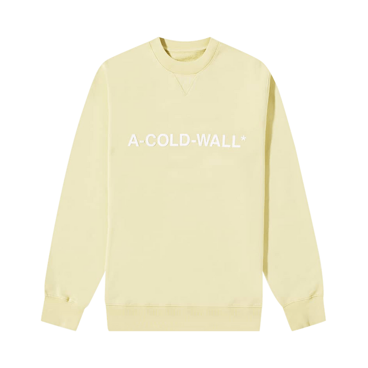 A-Cold-Wall* Essential Logo Crewneck "Flaxen Beige"