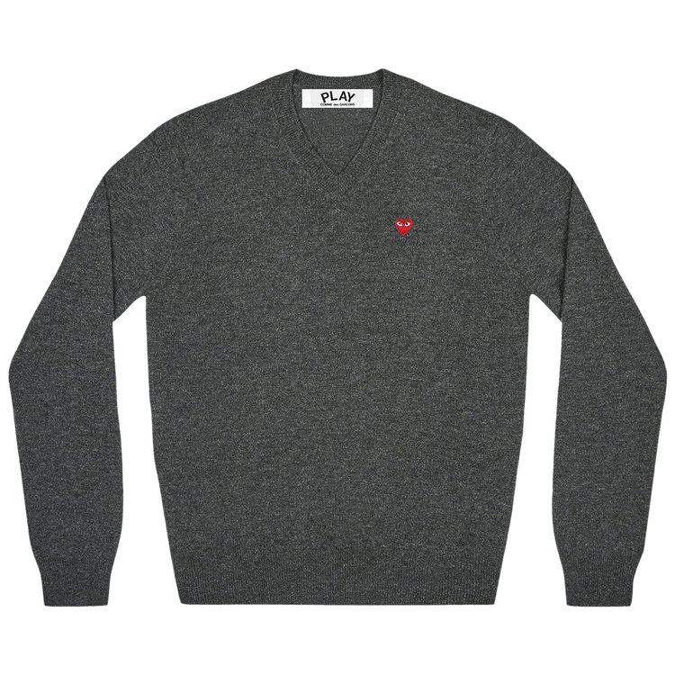 Comme des Garçons PLAY Pullover Knit "Charcoal"