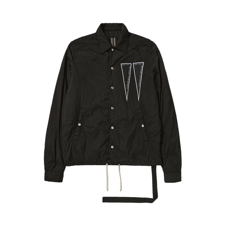 Rick Owens Snapfront Jacket "Black"
