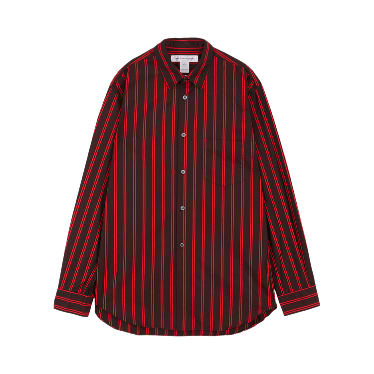 Comme des Garçons SHIRT Yarn Dyed Stripe Shirt "Black"
