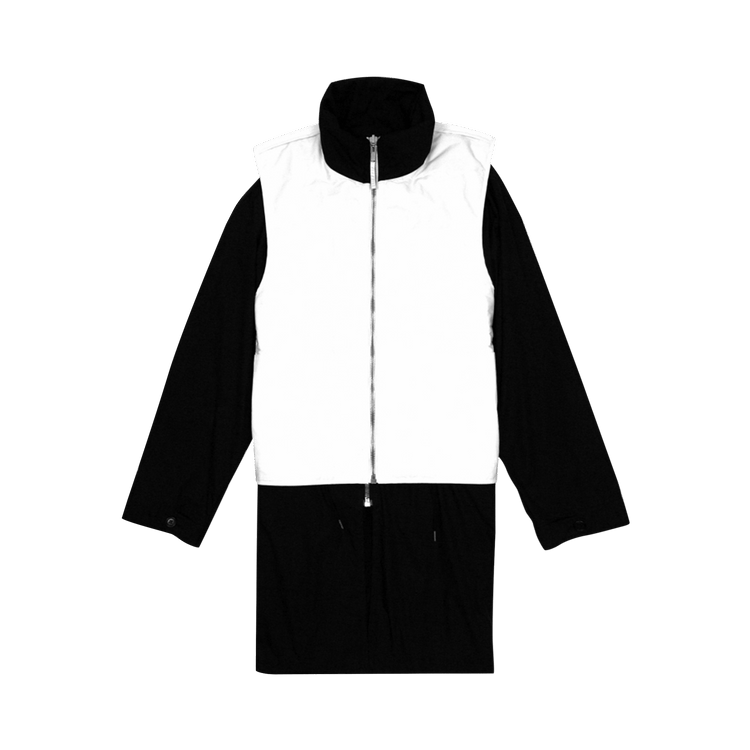 Helmut Lang Reversible Coat "Black/White"