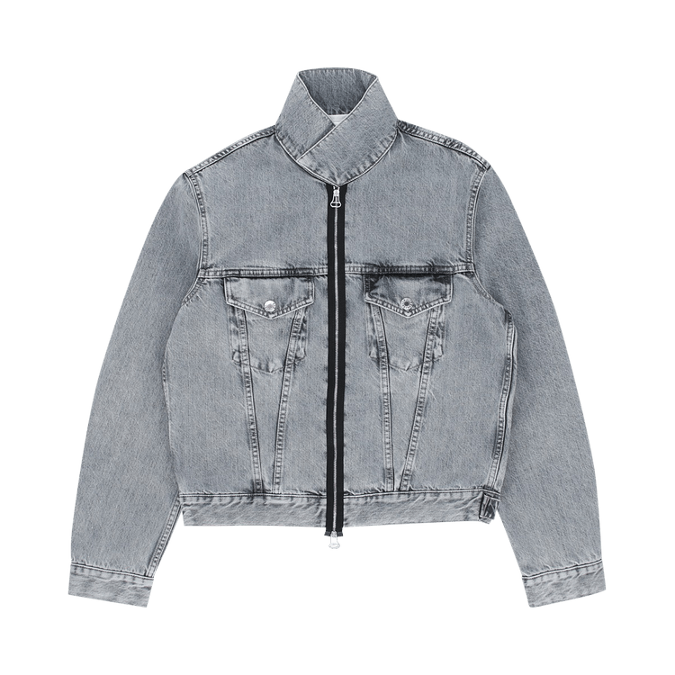 Helmut Lang Masc Trucker Denim Jacket "Grey"