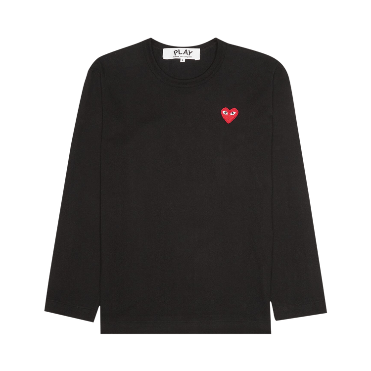 Comme des Garçons PLAY Knitted Crew Sweat "Black"