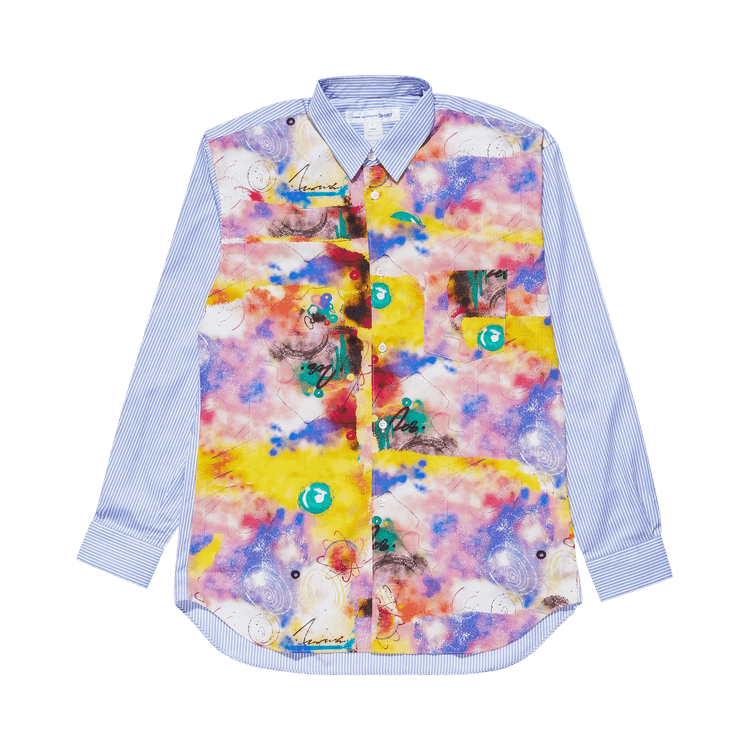 Comme des Garçons SHIRT x Futura Graphic Print Patchwork Shirt "Multicolor"