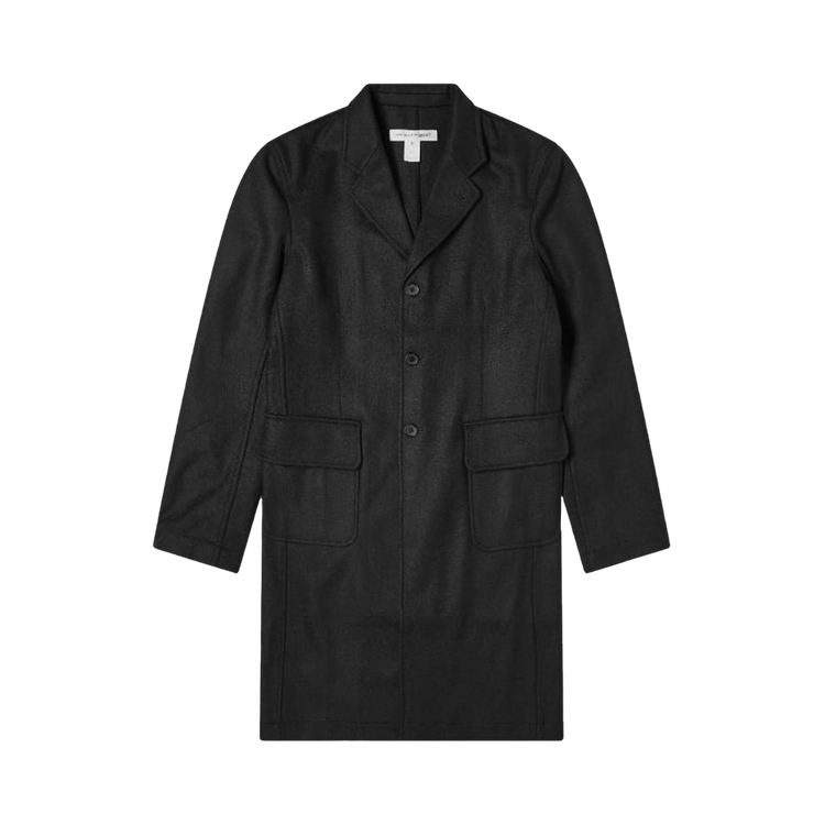 Comme des Garçons SHIRT Work Stitch 3 Button Coat "Black"