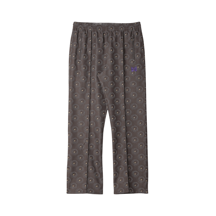 Needles Poly Jacquard Track Pants "Brown"
