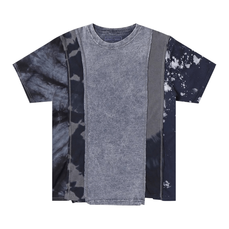 Needles 5 Cuts Short-Sleeve T-Shirt "Black/White/ Multicolor"