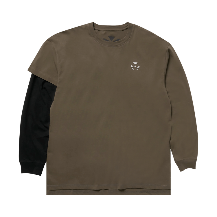 Acronym Organic Long-Sleeve T-Shirt "Green/Black"