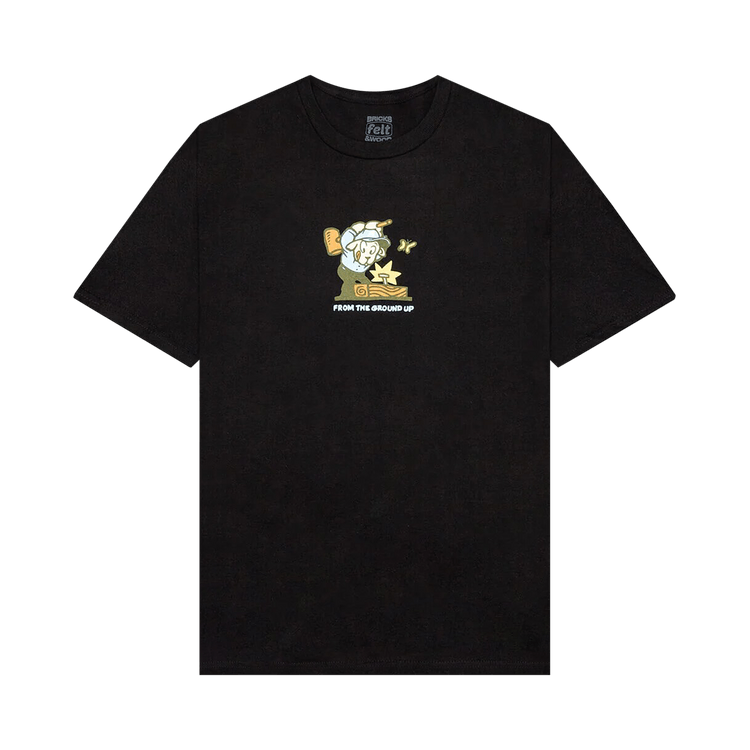 Bricks & Wood x Felt Groundwork Tee "Black"