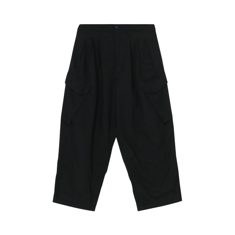 Yohji Yamamoto Oxford Z-12 Tuck Work Pants "Black"
