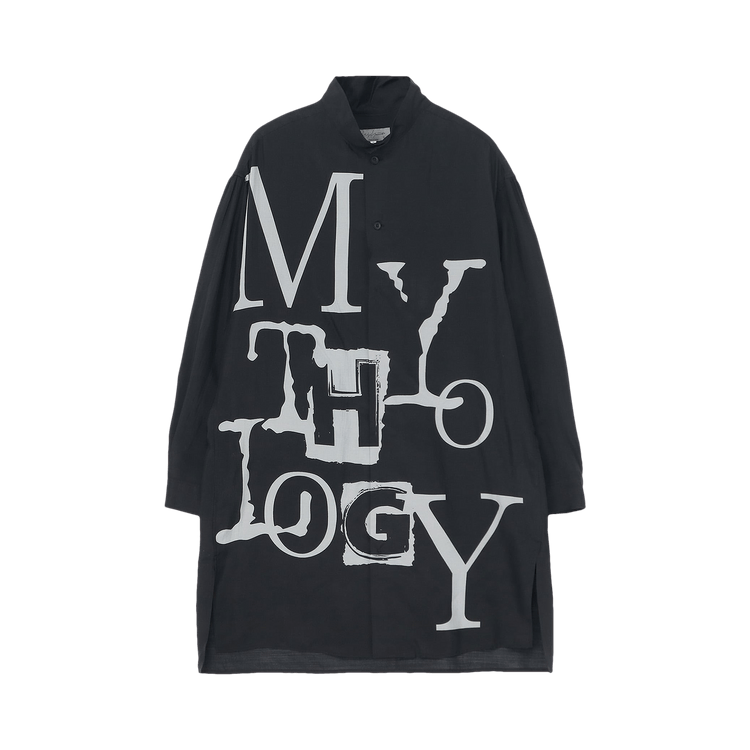 Yohji Yamamoto O-Mytholo Design Shirt "Black"