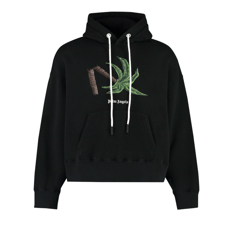 Palm Angels Broken Palm Hoodie "Black"