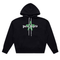 Palm Angels Star Sprayed Hoodie "Black"