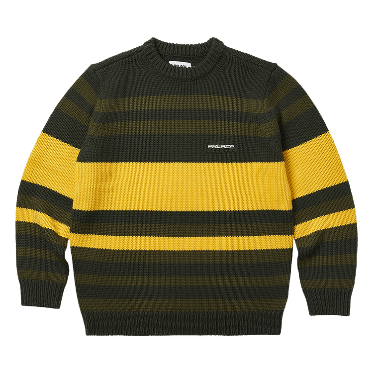 Palace Heavy Stripe Knit "Green"