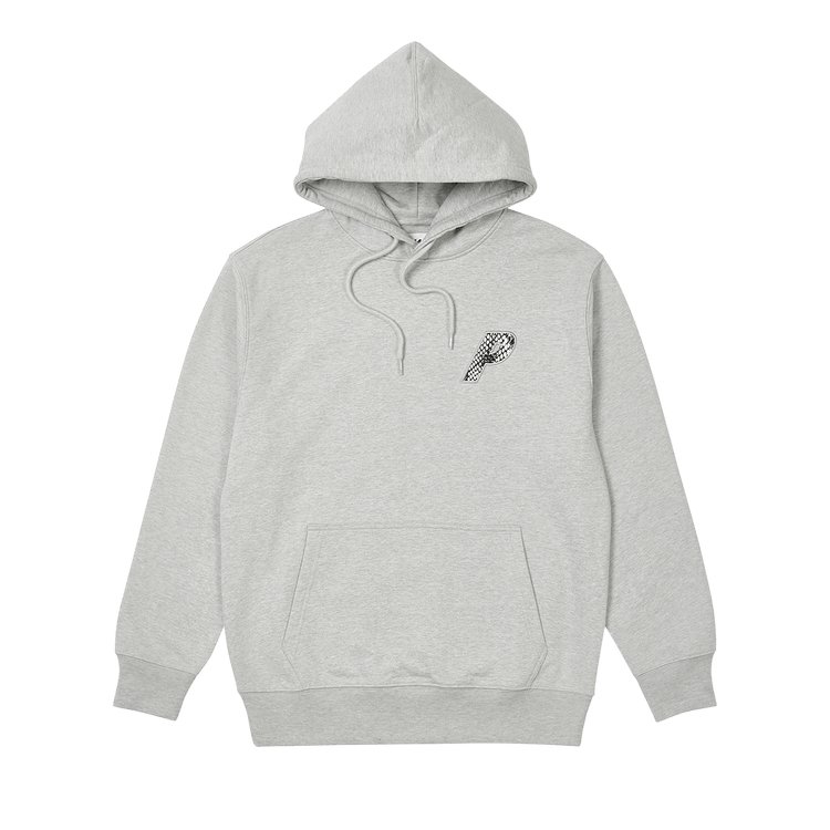 Palace P-3 Snake Appliqué Hood "Grey Marl"