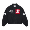 Supreme Tourist Varsity Jacket "Black"