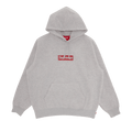 Supreme Inside Out Box Logo Hooded Sweatshirt "Heather Grey"