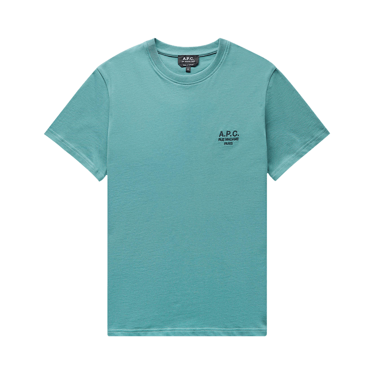 A.P.C. Raymond T-Shirt "Grey/Green"