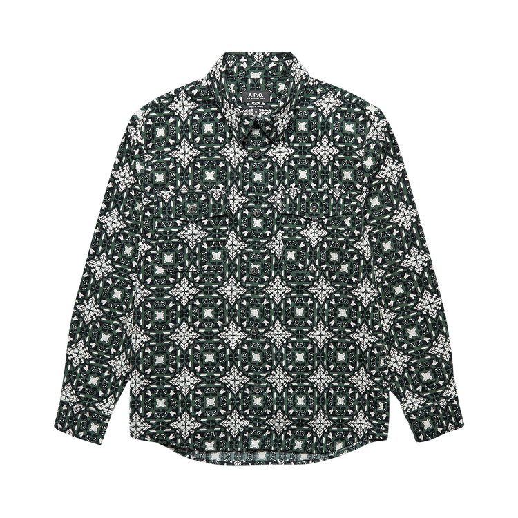 A.P.C. Surchemise Leo Jacket "Green"
