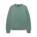 A.P.C. Marvin Logo Embroidered Sweatshirt "Heathered Green"
