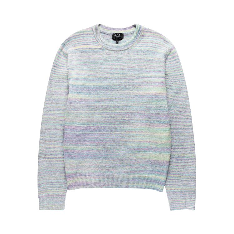 A.P.C. Andrew Striped Wool Blend Jumper "Multicolor"