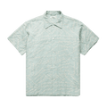 Bode Powder Signature Short-Sleeve Shirt "Blue"