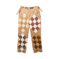 Bode Pony Calico Quilt Pants "Brown/Multicolor"