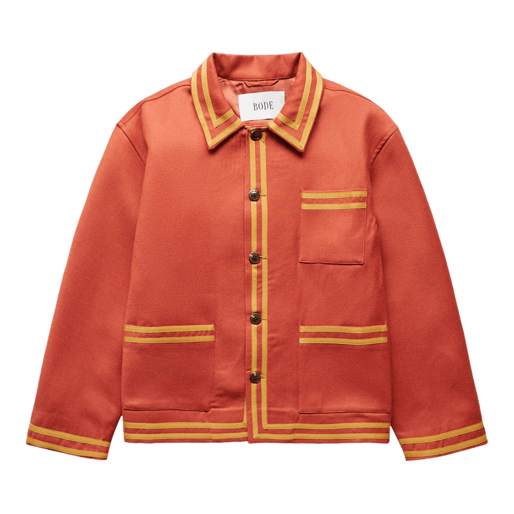 Bode Bode Society Club Jacket "Red/Gold"