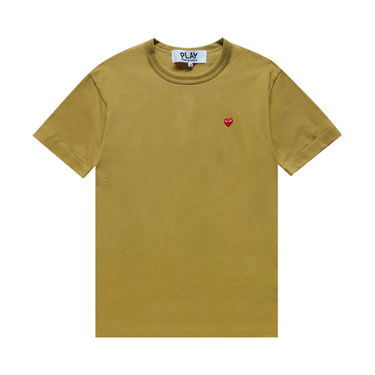 Comme des Garçons PLAY Small Heart Tee "Olive"