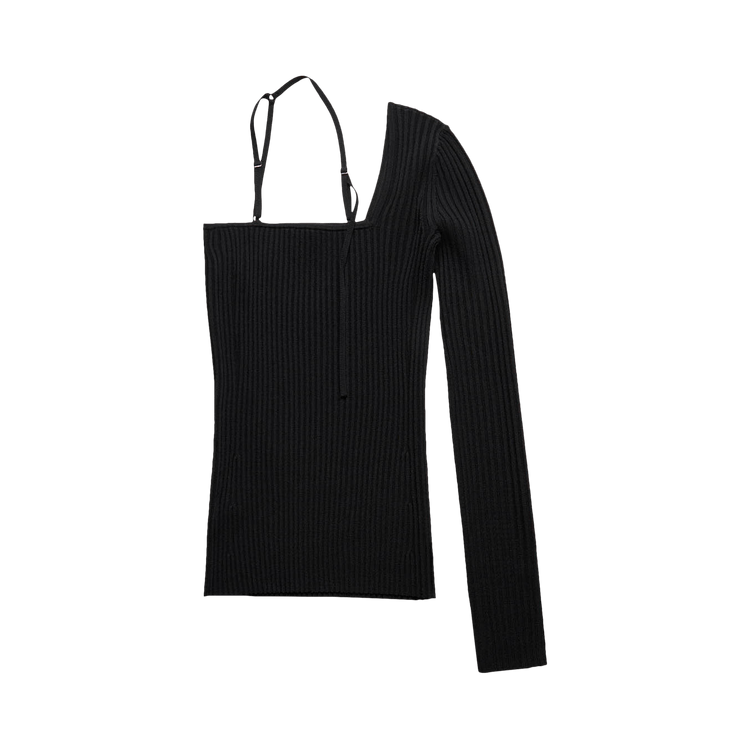 Helmut Lang Cross Strap Top "Black"